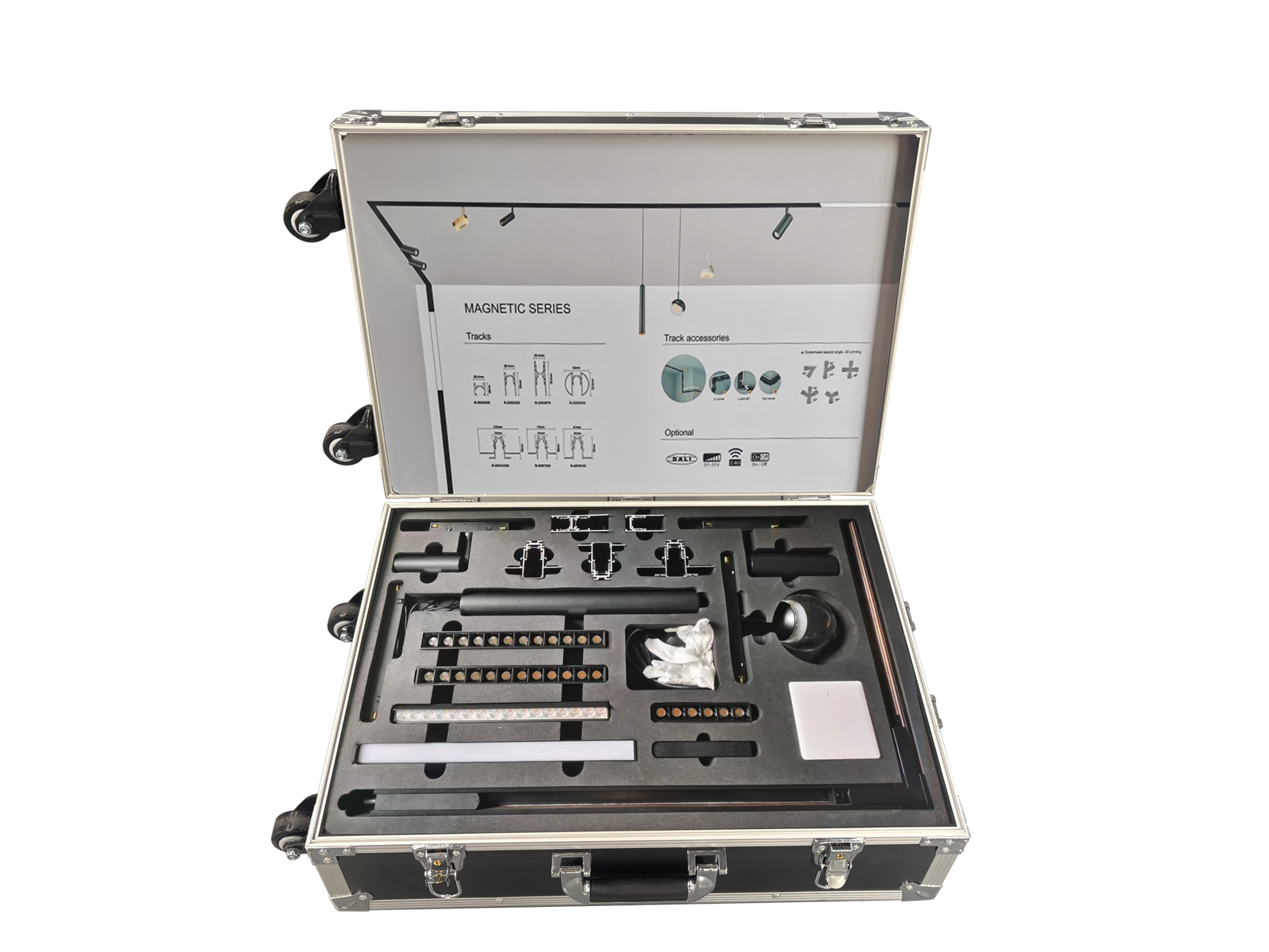 Nuordic Magnetic Track Lighting Demo Case (Reseller Sample Kit)