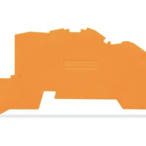 TOPJOB®S End and intermediate plate; 0.8 mm thick; orange