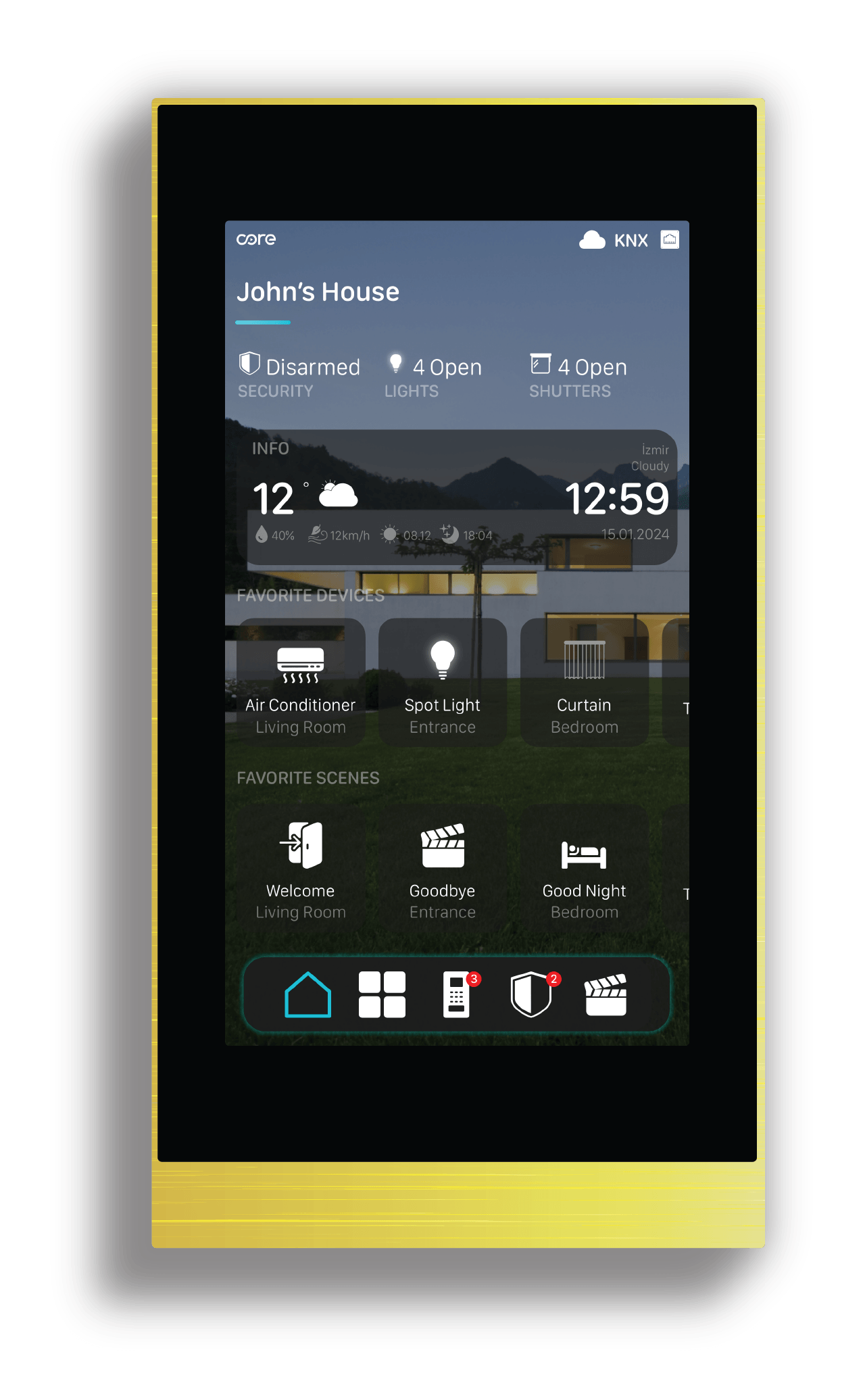 Eclipse Home Controller Touch Panels 5"