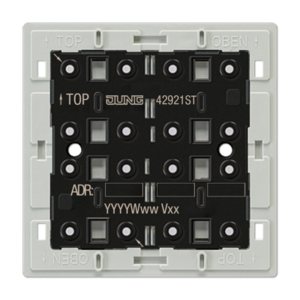 Universal push-button module, 2-gang, F40, Secure