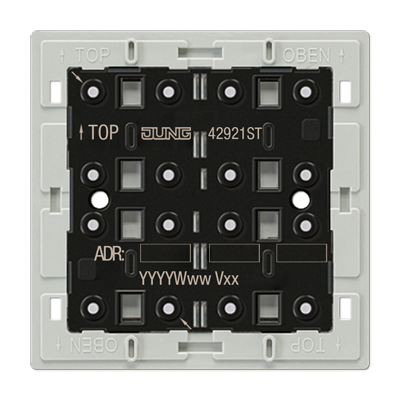Universal push-button module, 1-gang, F40, Secure