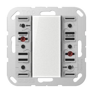 Universal push-button module, 3-gang, F50, AS/A range, Secure