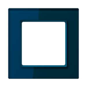 A- Creation Glass Frames 1-5 gang Night blue