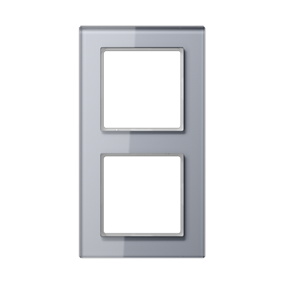 A- Creation Glass Frames 1-5 gang Crystal grey - Image 2