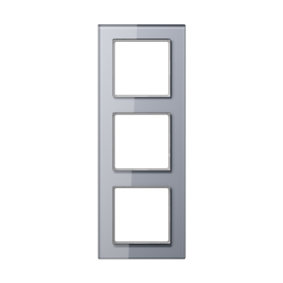 A- Creation Glass Frames 1-5 gang Crystal grey - Image 3
