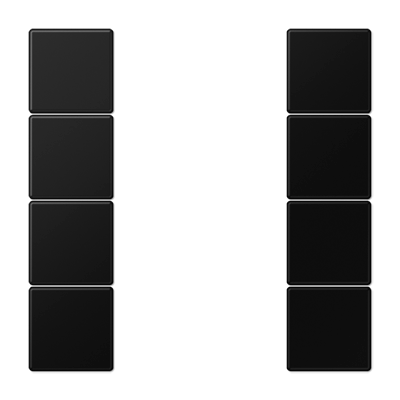 Cover kit 4-gang, F50, LS range - Image 6