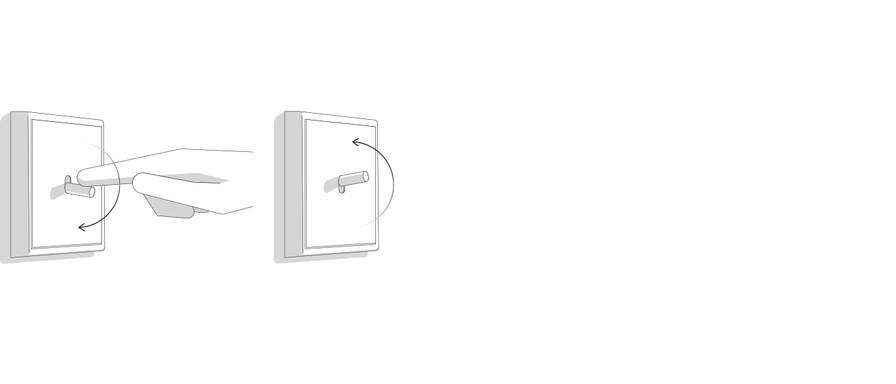Centre plate with toggle lever "cone", 1 toggle lever, LS 1912 range - Image 8