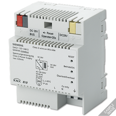 N 125/12 - KNX Power supply unit DC 29 V, 320 mA with additional unchoked output, N 125/12