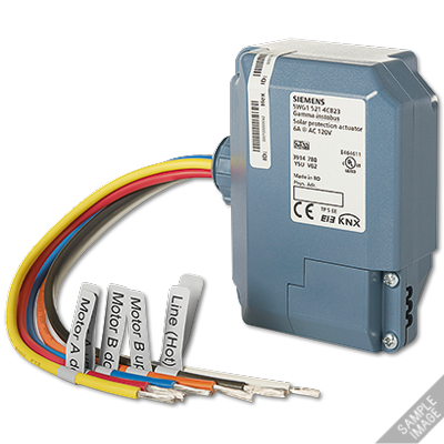 JB 521C23 - Shutter Blind Actuator, 2 x AC 120 V, 6 A