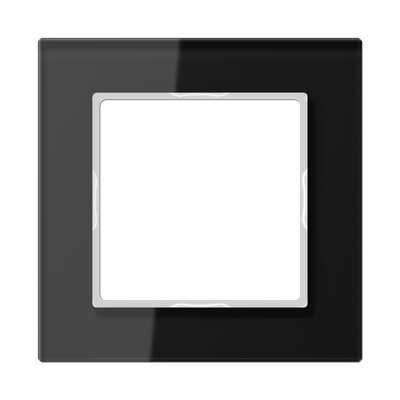 A- Creation Glass Frames 1-5 gang Black
