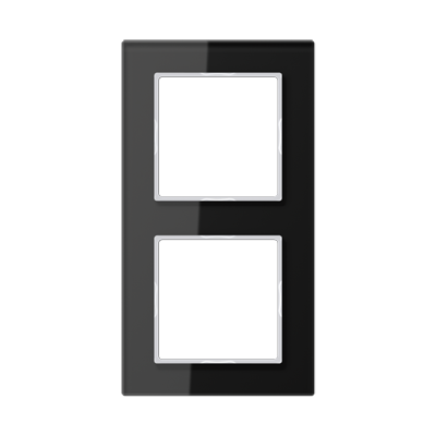A- Creation Glass Frames 1-5 gang Black - Image 2
