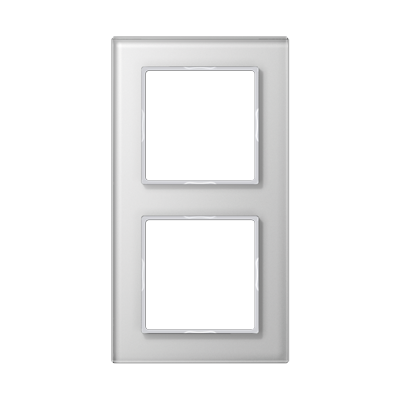 A- Creation Glass Frames 1-5 gang White - Image 2