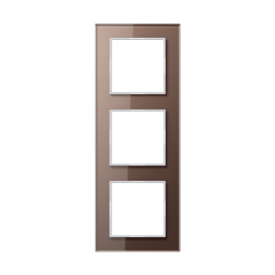 A- Creation Glass Frames 1-5 gang Mocha - Image 3