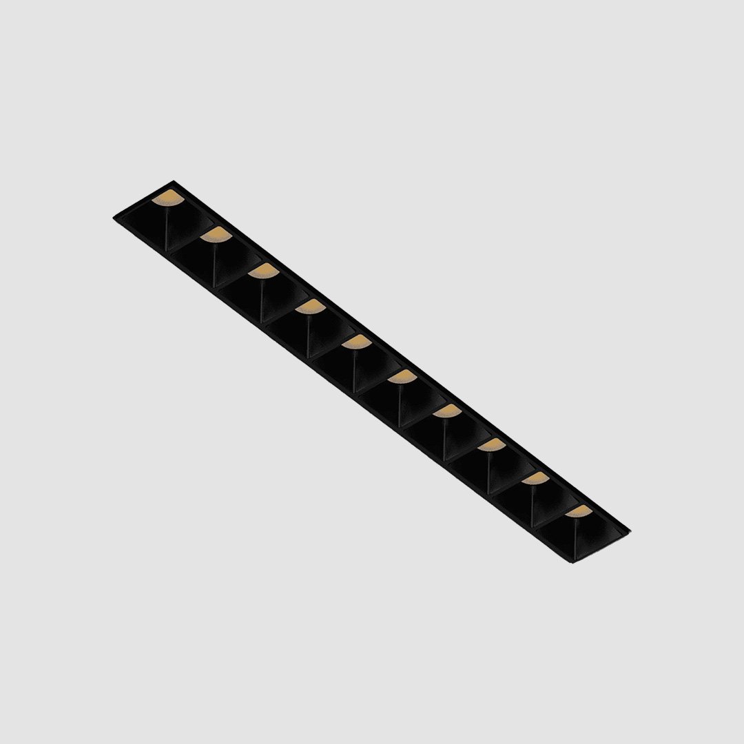12 Inch Recessed Linear Dot Downlight