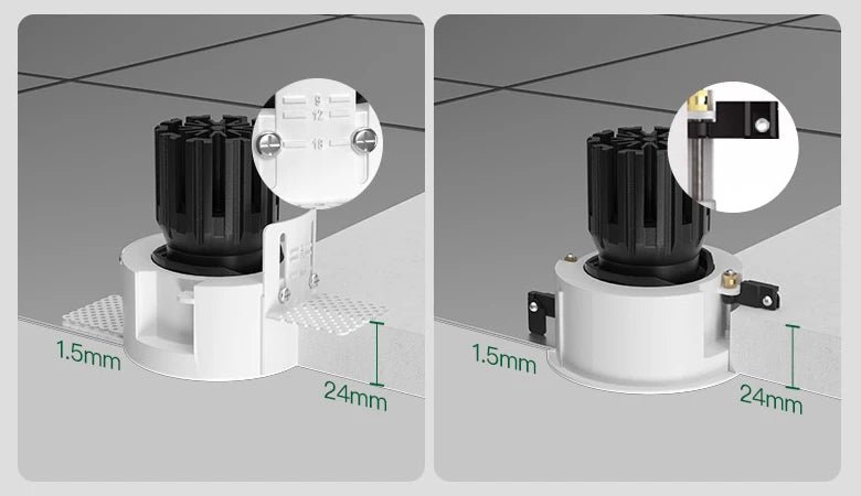 3 Inch Recessed Round Adjustable Downlight TRIAC/0-10V - Image 13