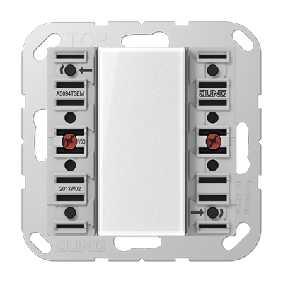 Push-button extension module 4-gang, F50, AS/A range