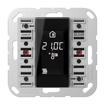 Room controller display module, 4-gang, F50, Secure, AS/A range