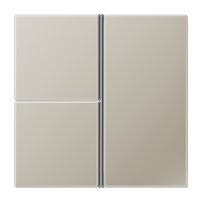 Cover kit 3-gang LS990-F40 Metal - Image 4