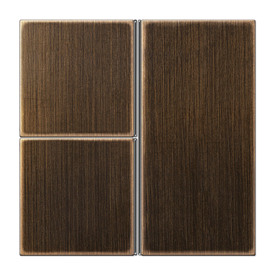 Cover kit 3-gang LS990-F40 Metal - Image 5